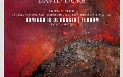 Afiche – Lo-cura y kaos – David Duke Mental – El Salvador