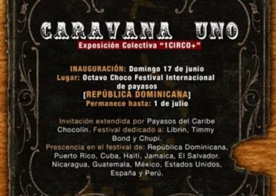 Afiche – “1 Circo +” – David Duke Mental – El Salvador